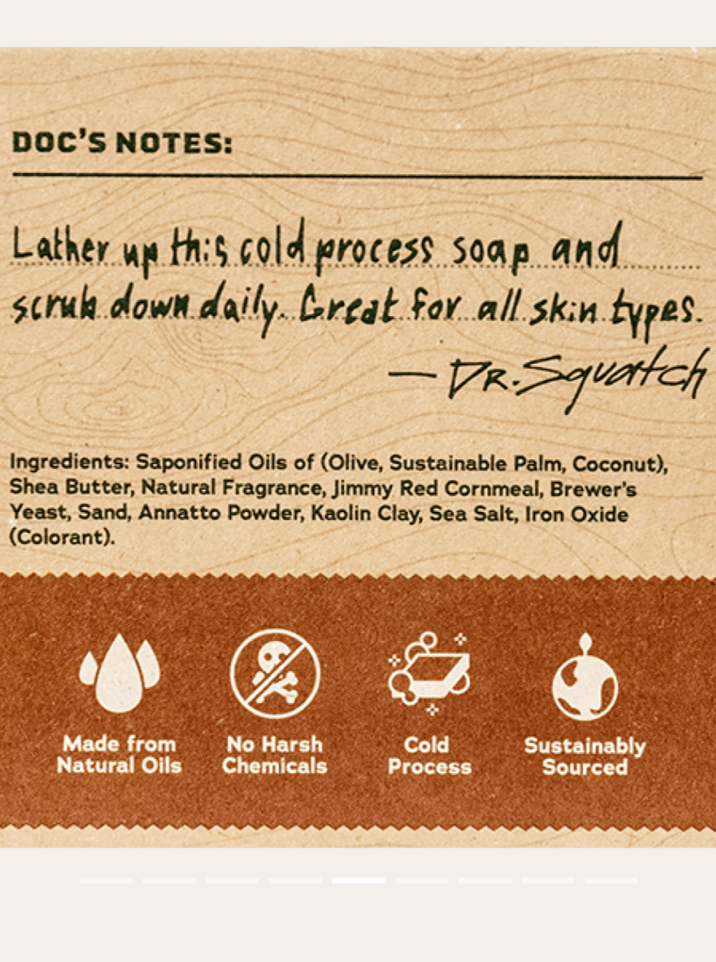 SQUATCH SOAP-WOOD BARREL