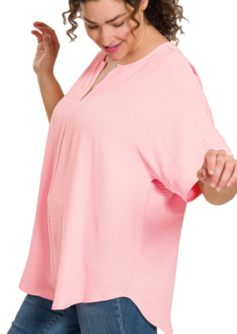 SILLY TOP-DUSTY PINK