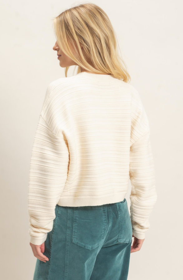 LAYLA SWEATER - CREAM