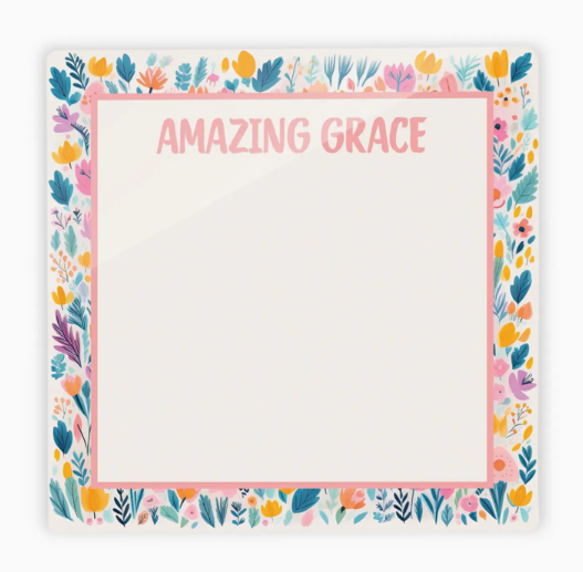 Clear Reminder Amazing Grace DRY EARSE BOARD