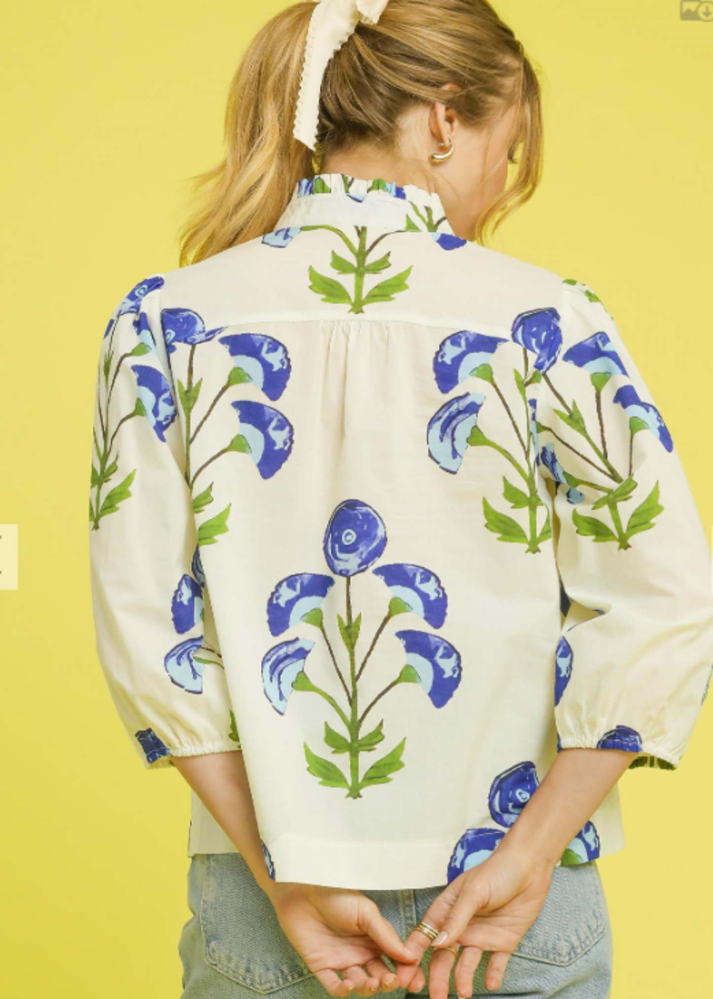 WHITNEY TOP - CREAM