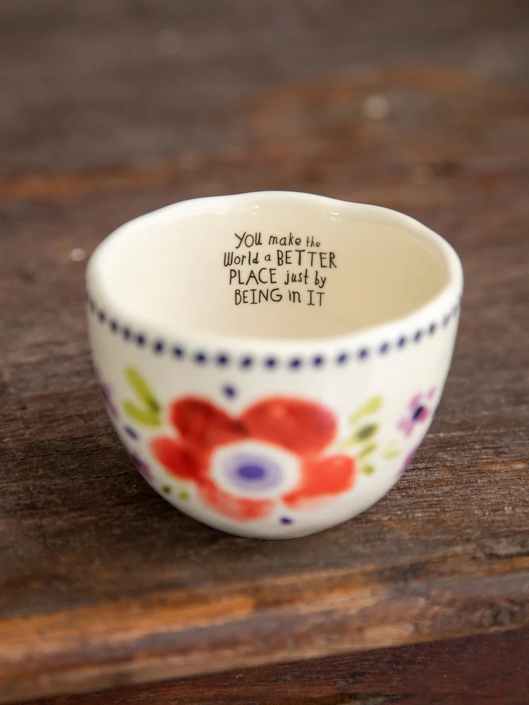 SECRET MESSAGE MUG CANDLE- WORLD BETTER