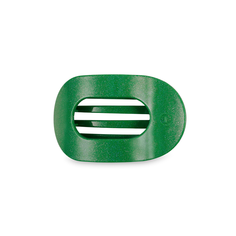 TELETIES Flat Round Hair Clip for Women - Durable Plastic Hair Accessory