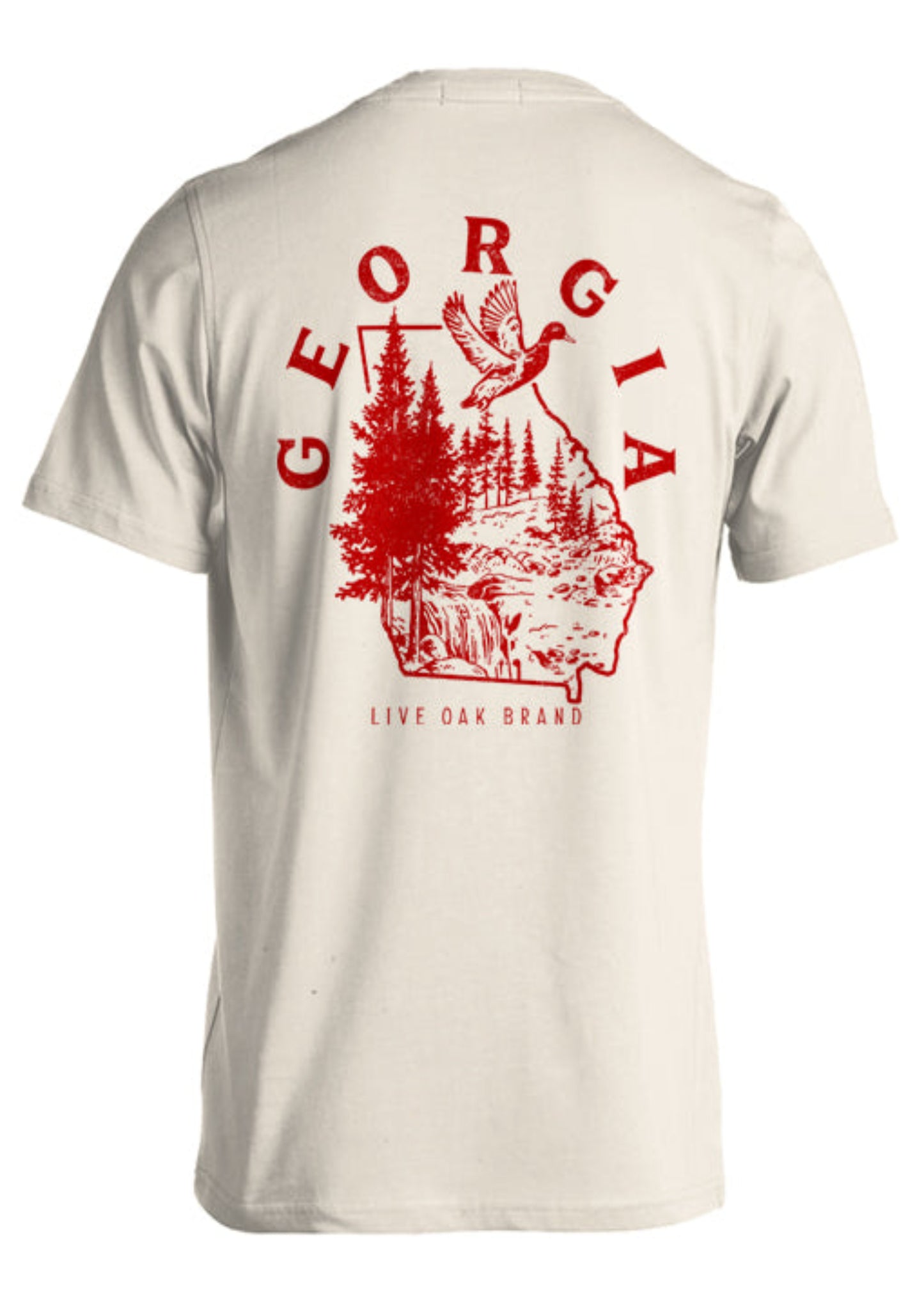 STATE OUTLINE (GA): IVORY