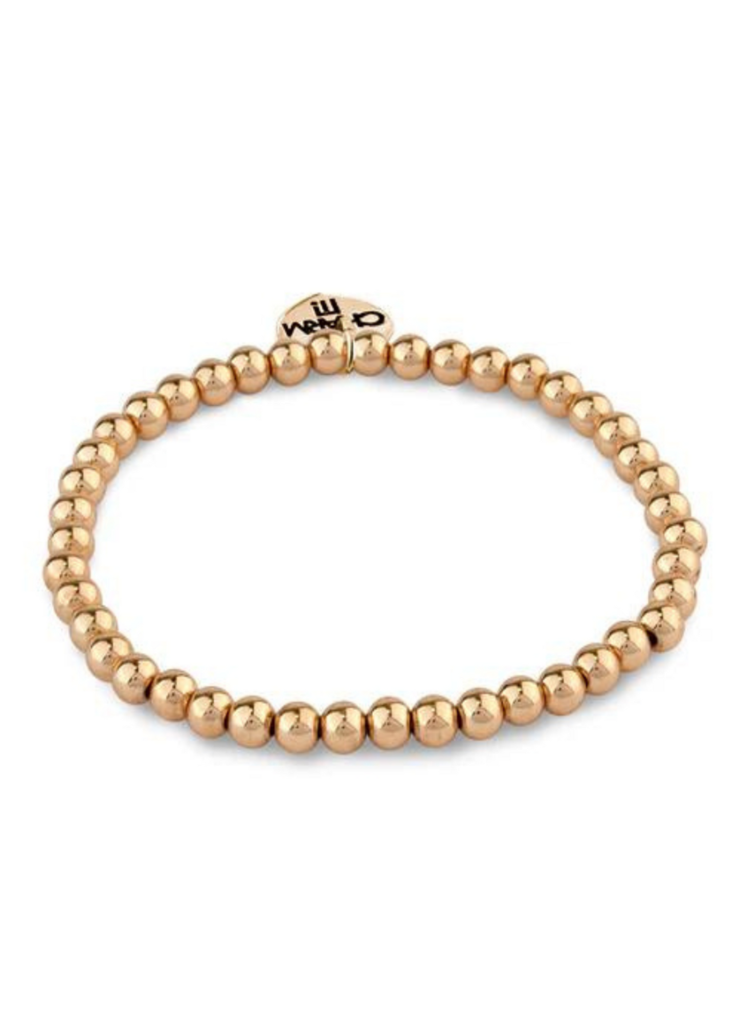 GOLD STRETCH BEAD BRACELET