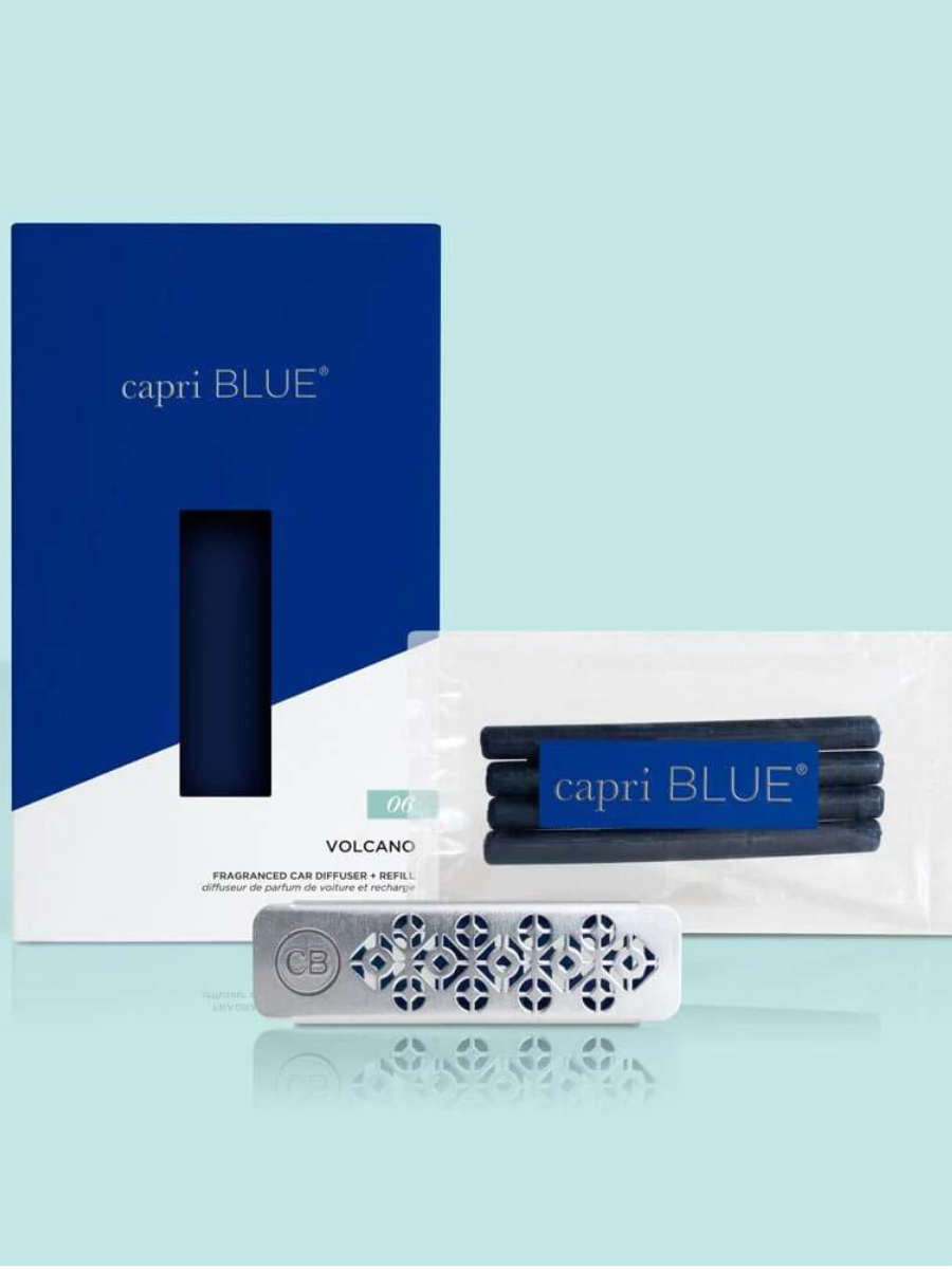 FRAGRANCED CAR DIFFUSER KIT VOLCANO