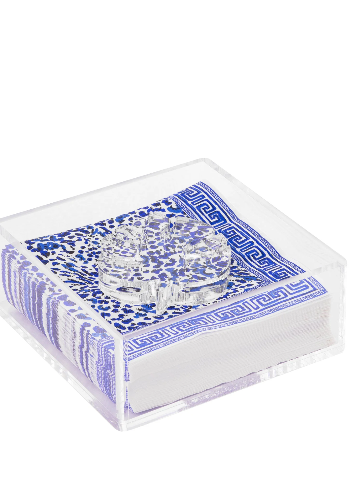 NAPKINS WITH HOLDER : TWISTED UP