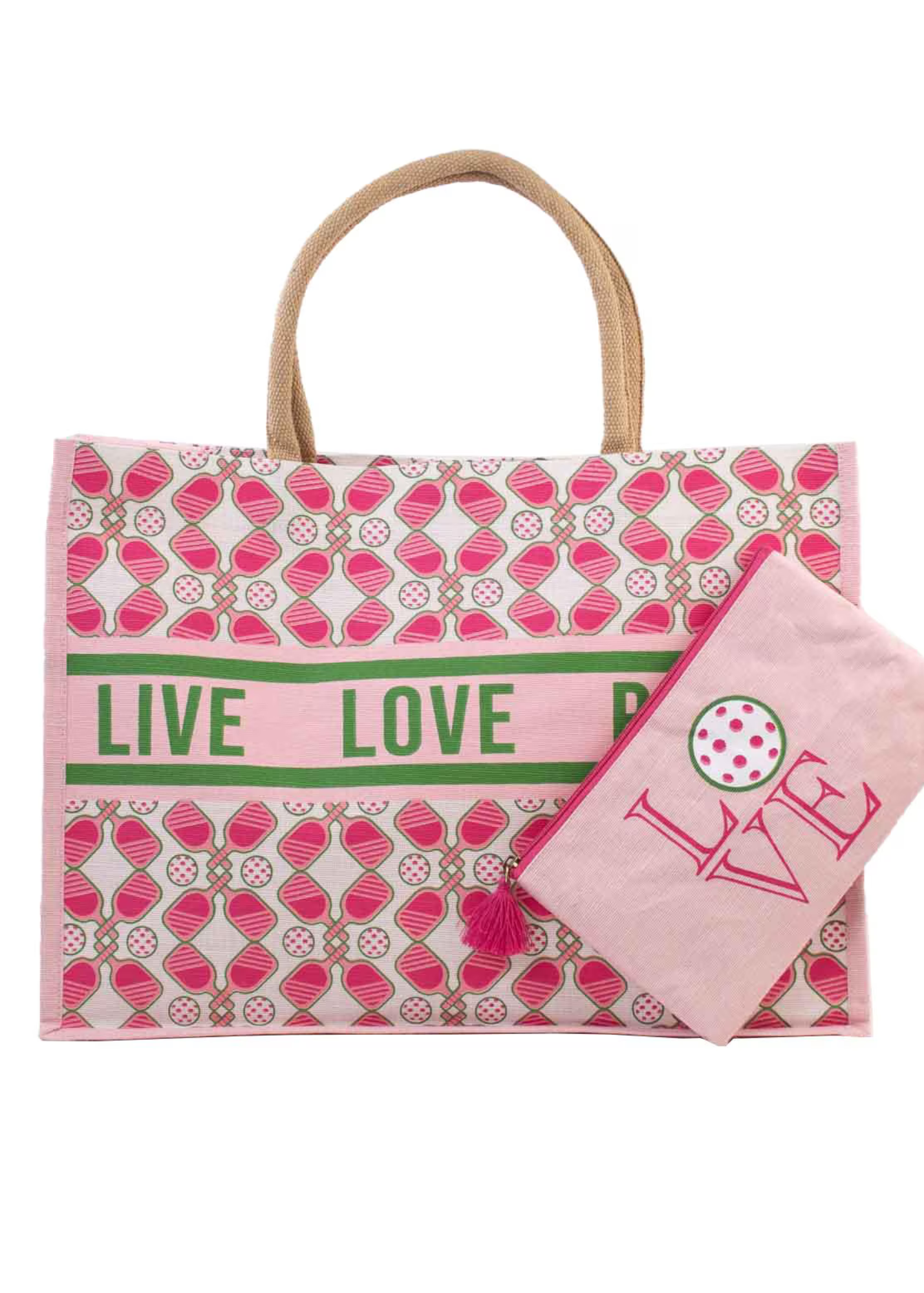 Pickleball Love Juco Tote