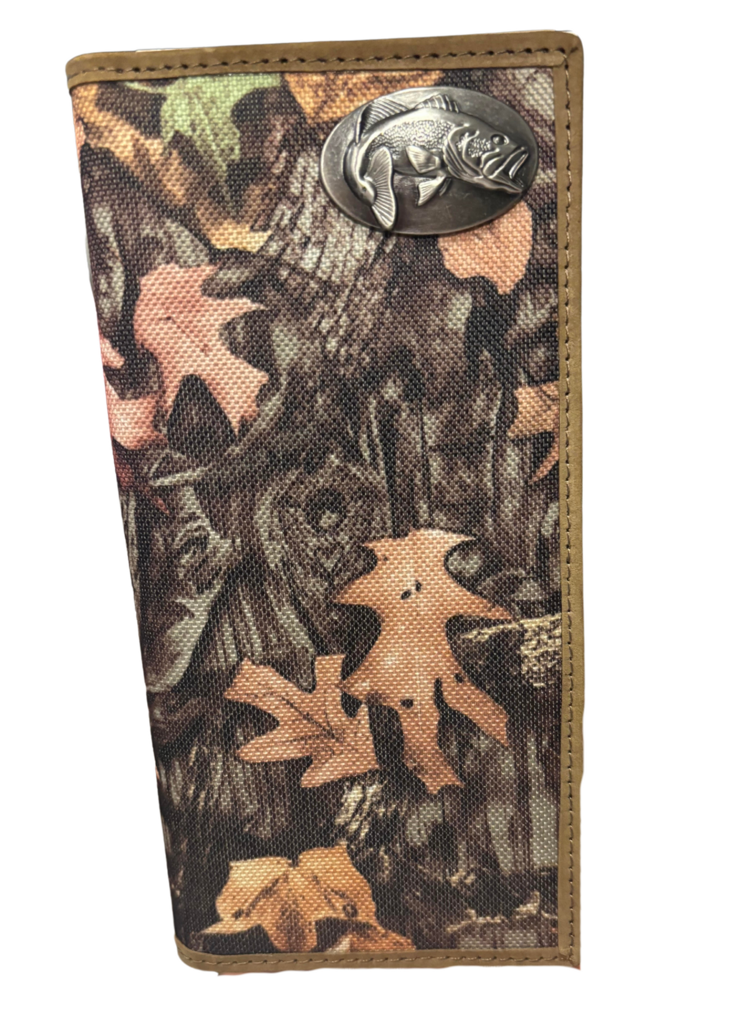 NYLON CONCHO SECRETARY WALLET-BASS