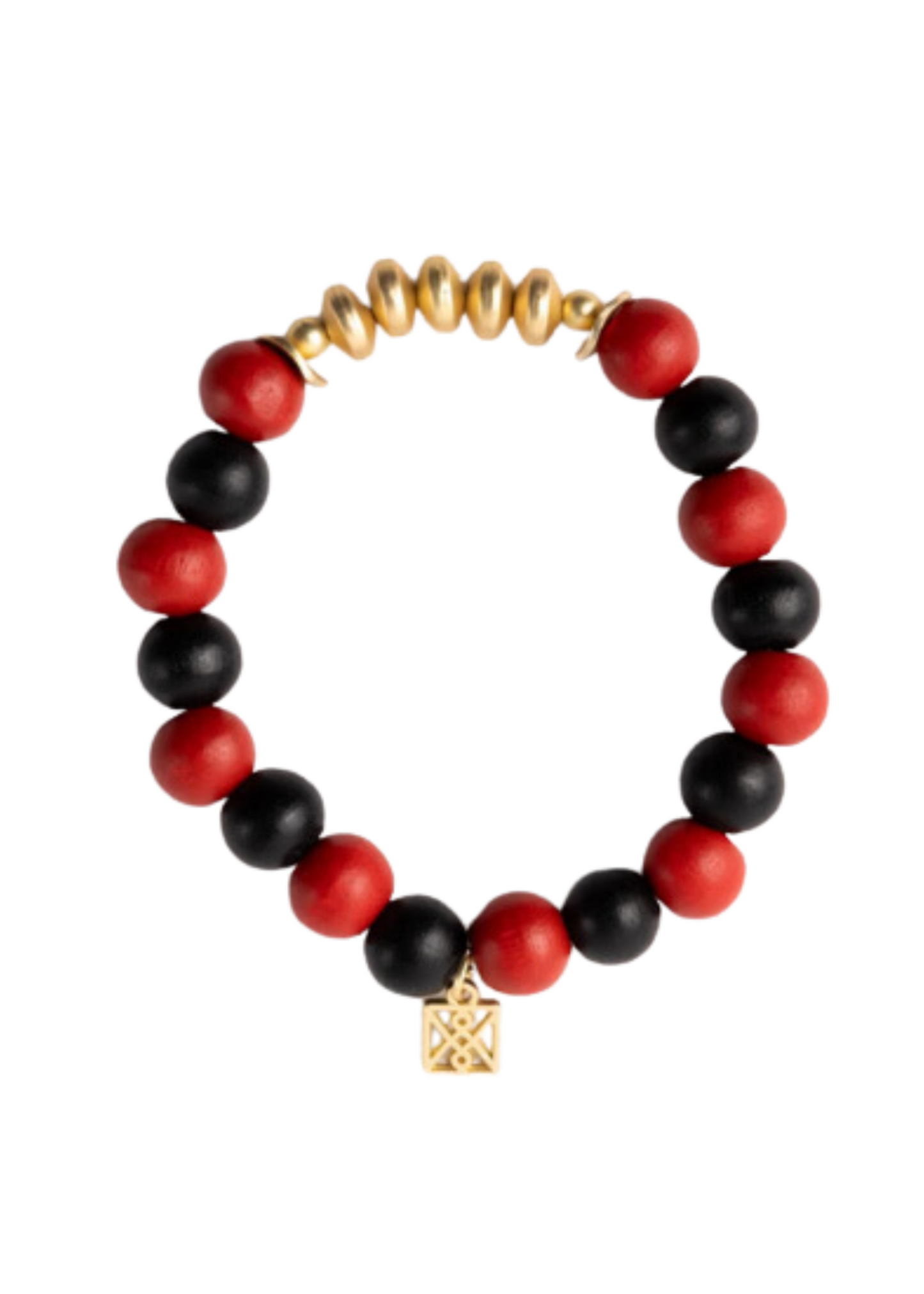 MYLES BRACELET-RED/BLACK