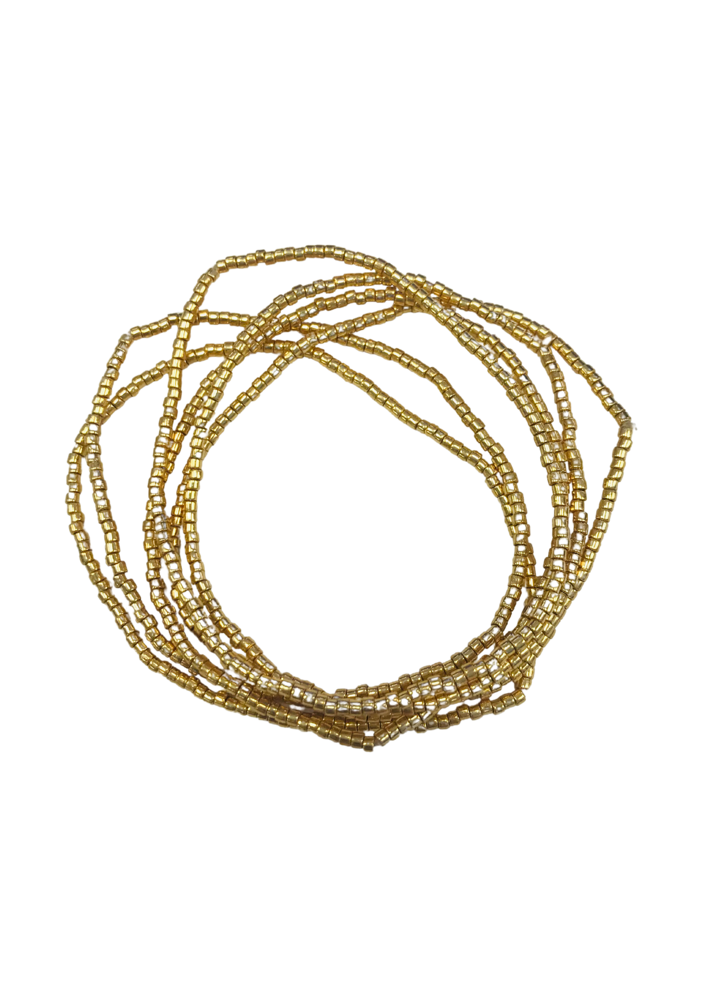 MIYUKI DELICA SEED BEED BRACELET-GOLD