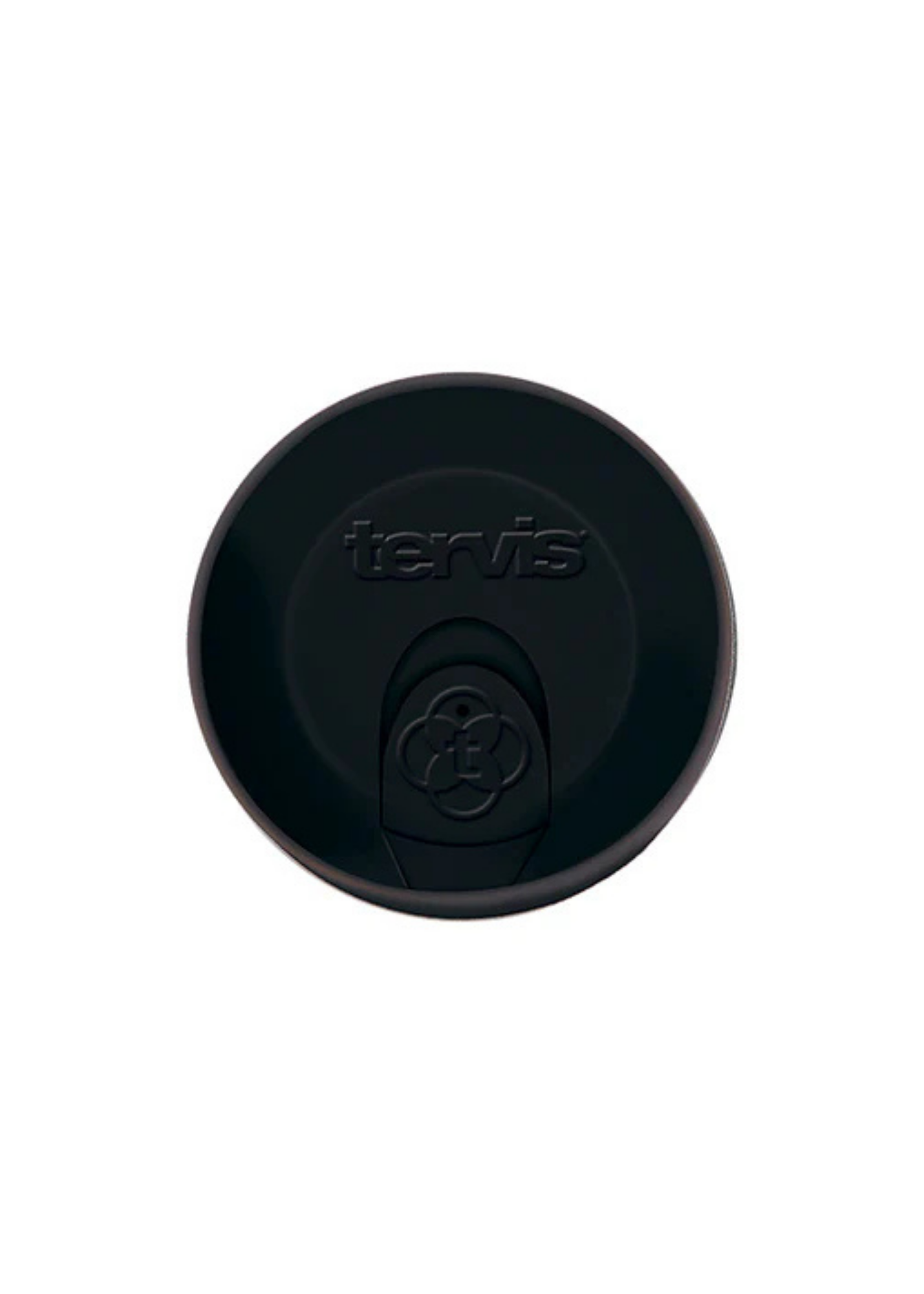 TRAVEL LID-BLACK : 16OZ