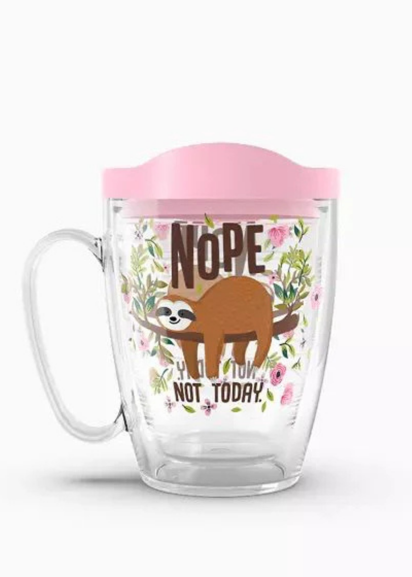 SLOTH NOPE NOT TODAY-MUG