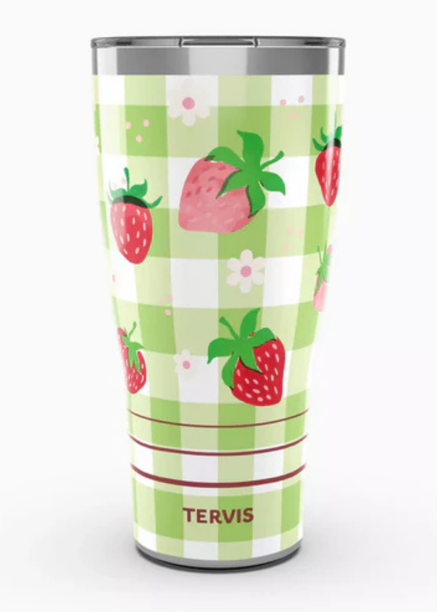 STRAWBERRY PICNIC TUMBLER - 30 OZ