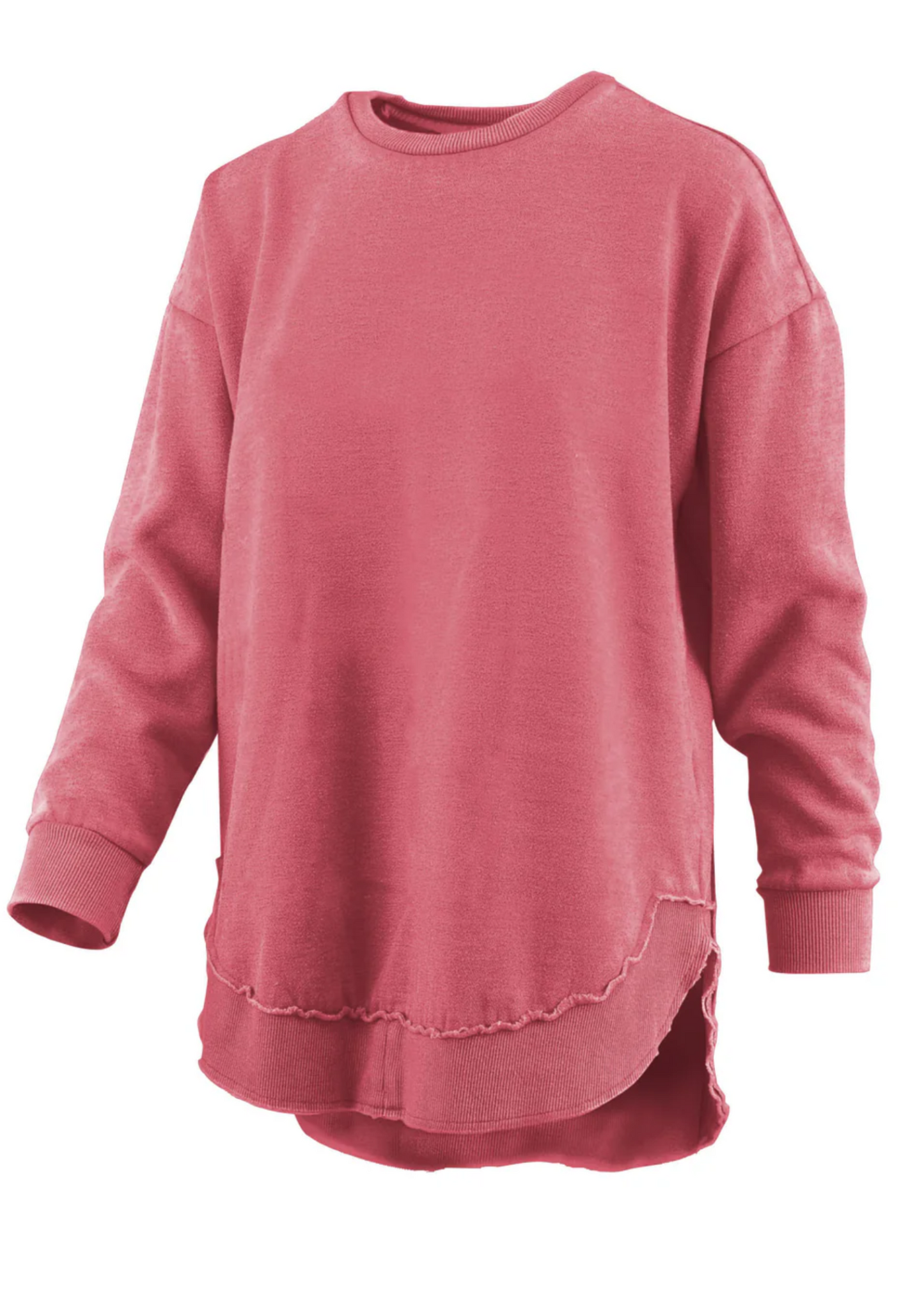 PONCHO FLEECE-RED 2