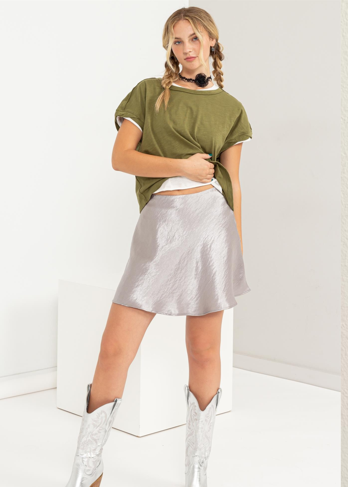 MARY RUTH SKIRT-BLACK