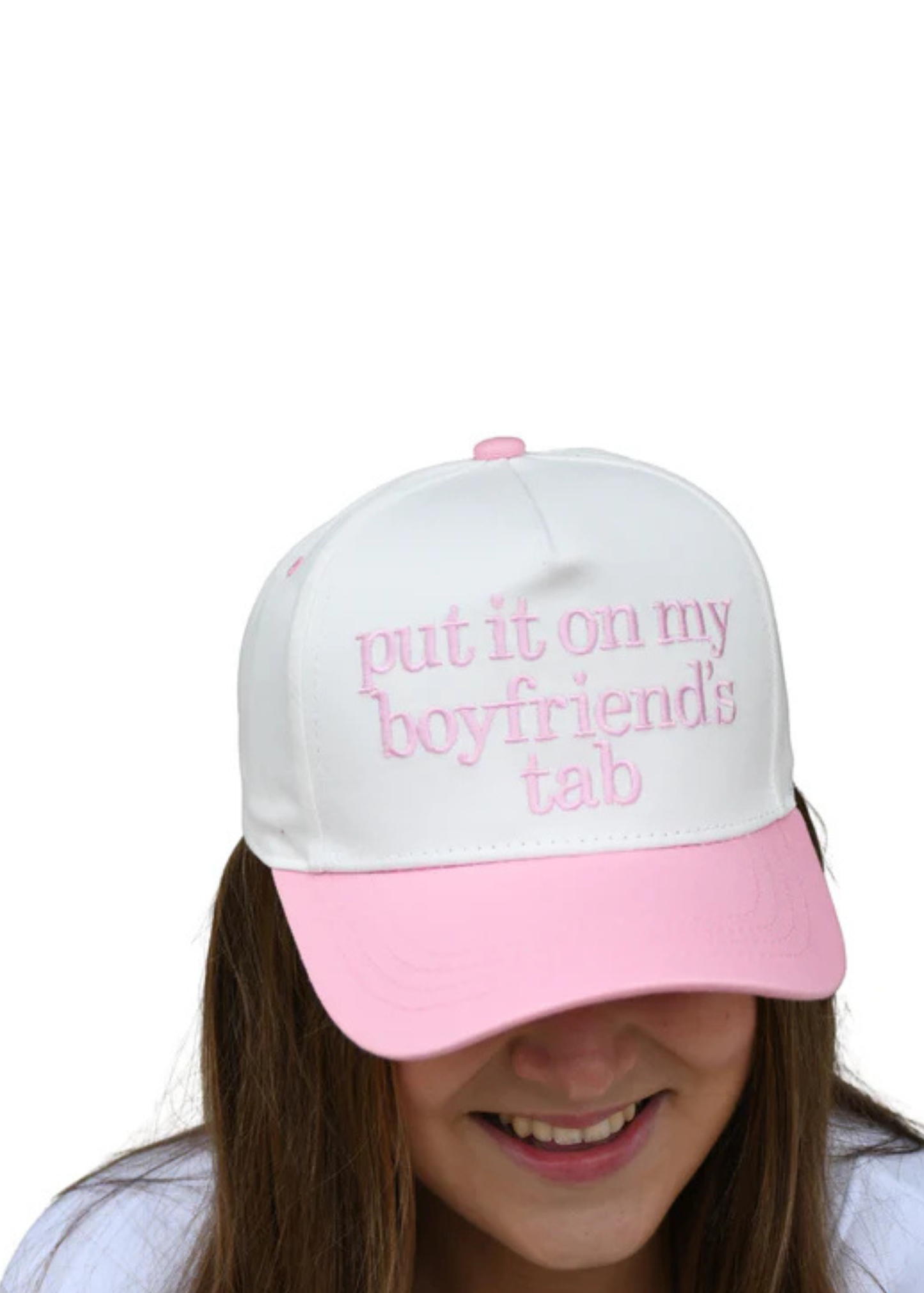 BOYFRIENDS TAB - PINK HAT
