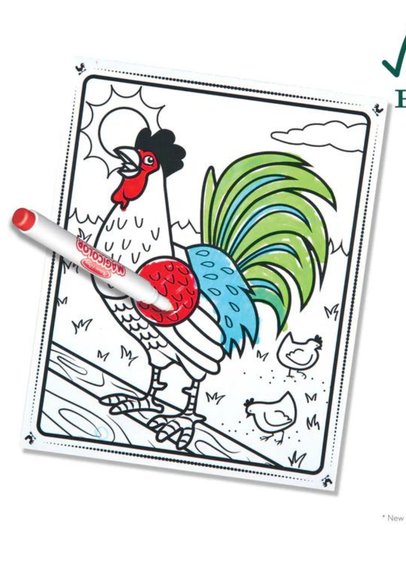 MAGICOLOR ON THE GO-FARM ANIMALS