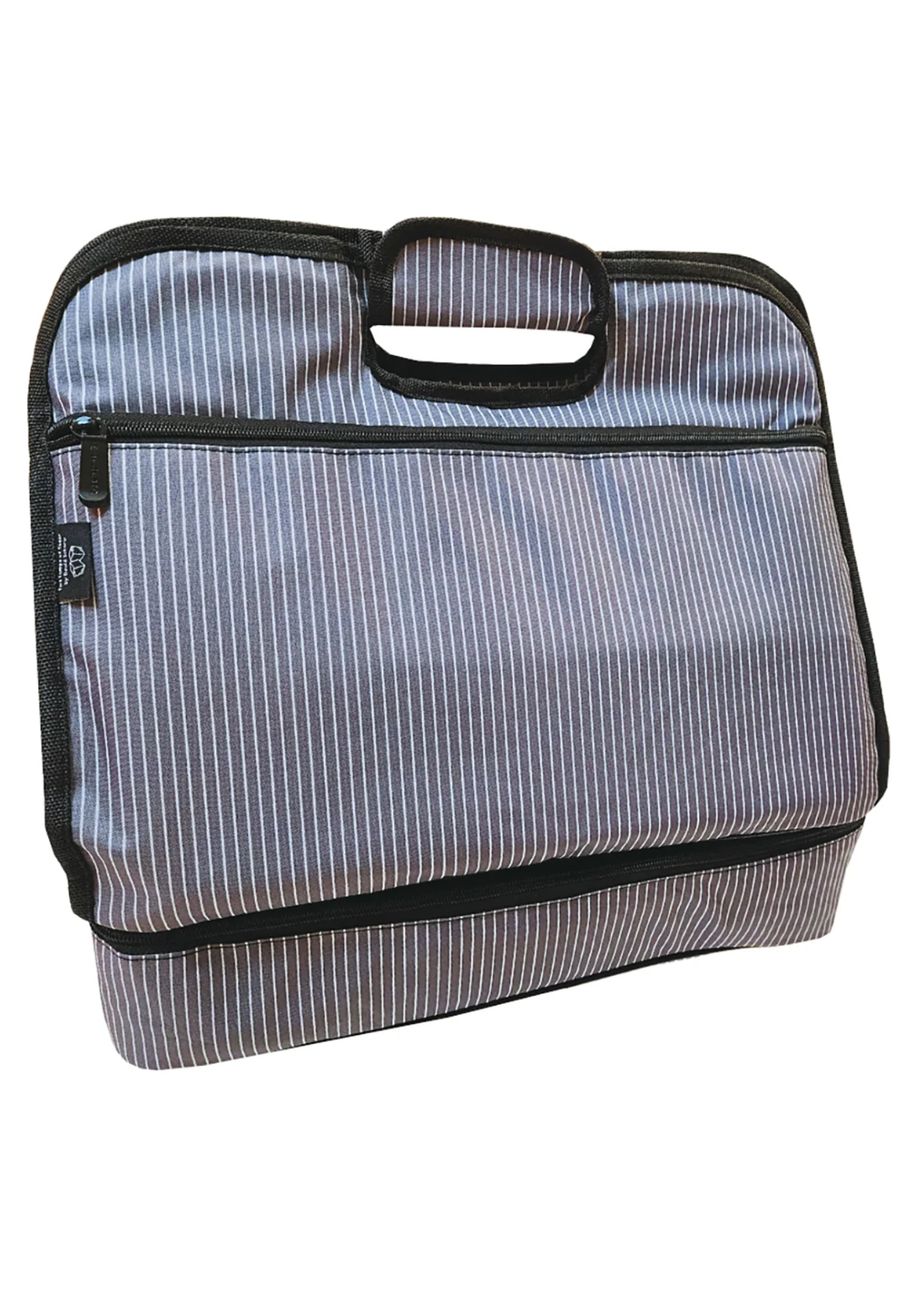 GREY STRIPE TUNA MARIA - CASSEROLE TOTE
