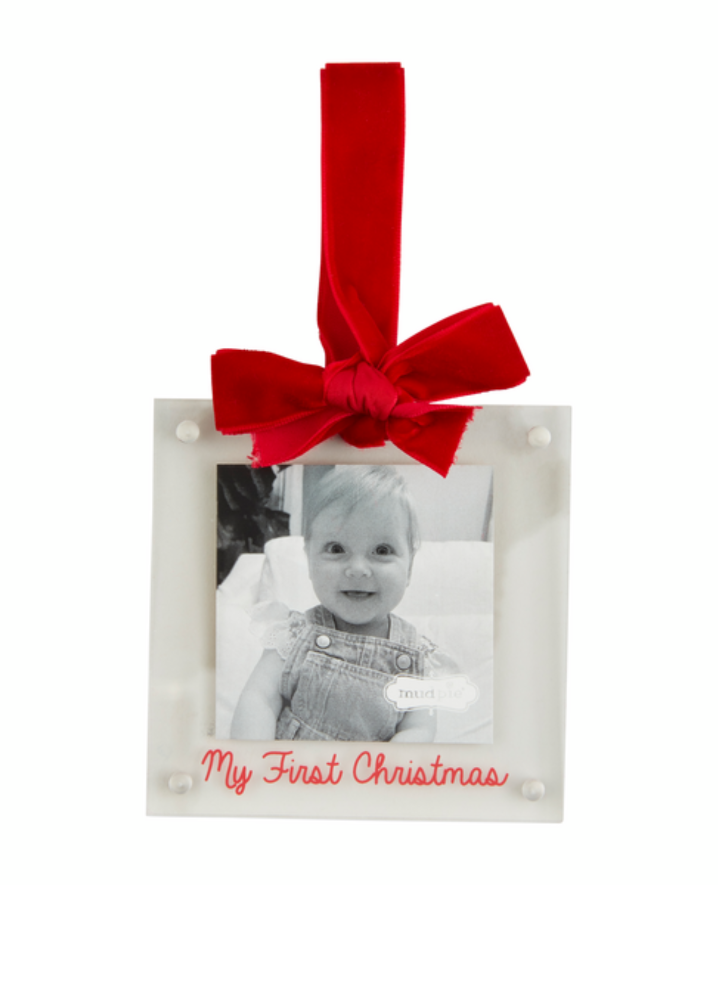 FIRST ACRYLIC XMAS ORNAMENT