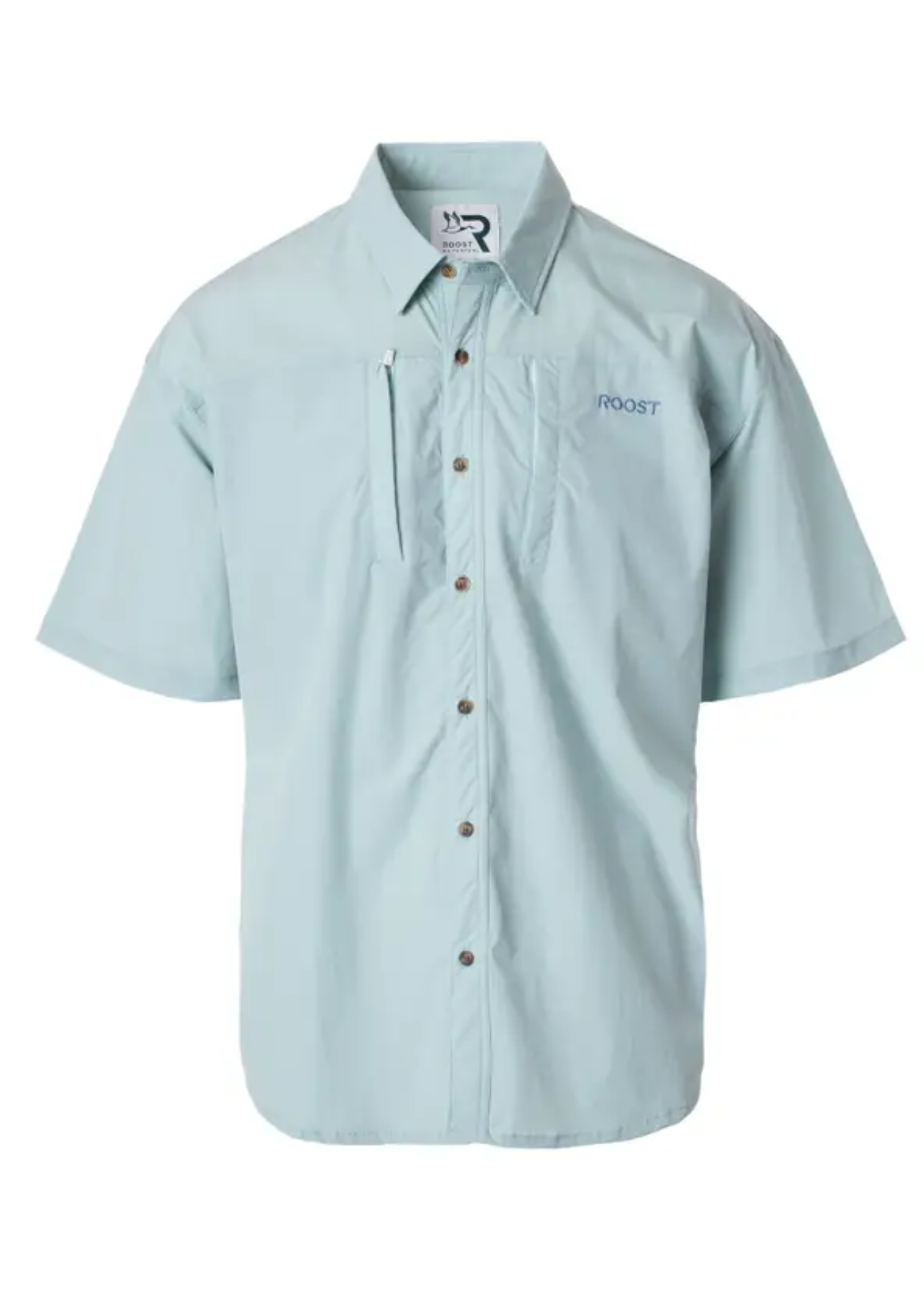 ROOST S/S BUTTON DOWN-LIGHT BLUE dis