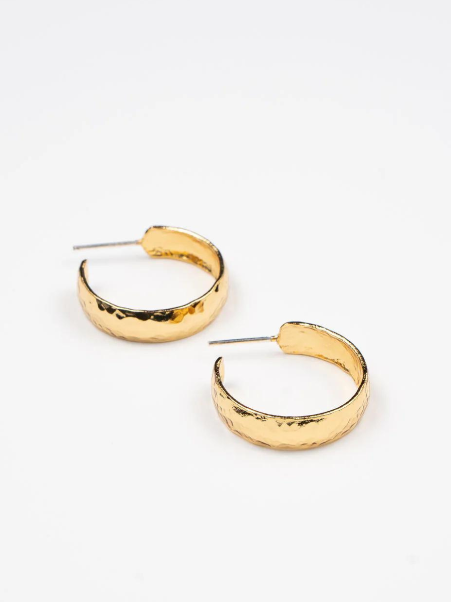 HAMMERED HOOPS-MEDIUM