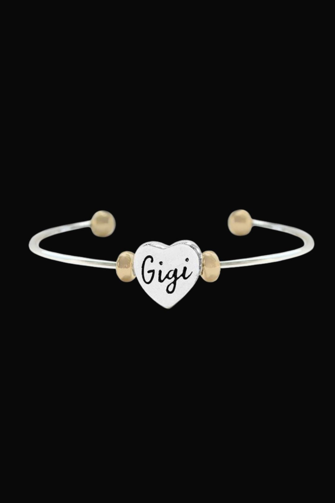 FAMILY FAITH GIGI - TWO TONE CUFF BRACELET