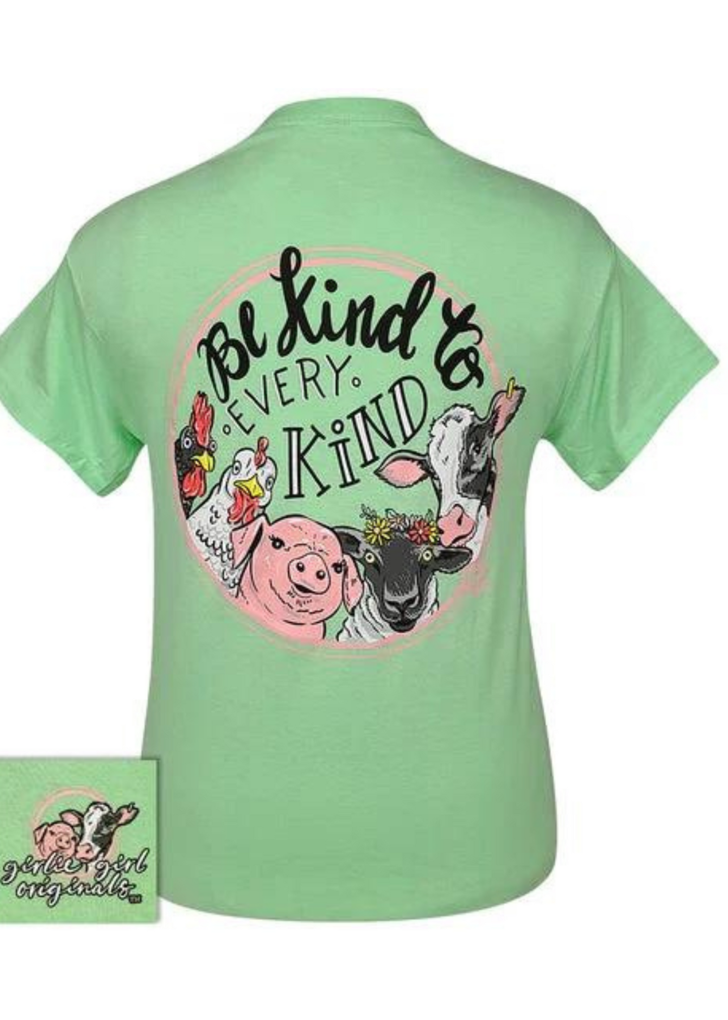 BE KIND-MNT GRN - YOUTH