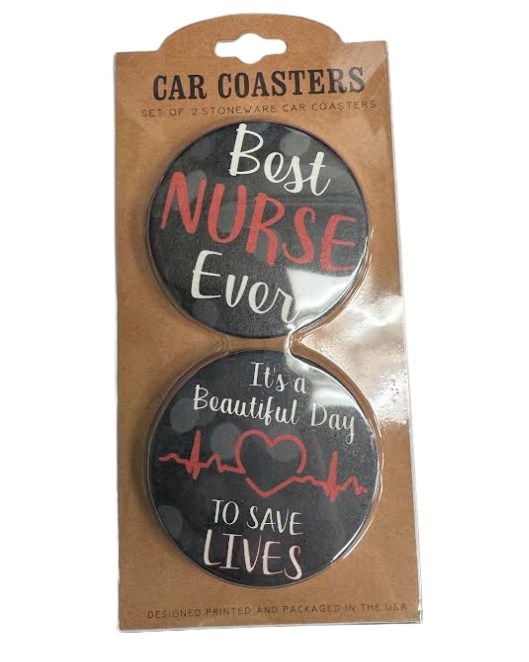 CAR COASTERS -NURSE