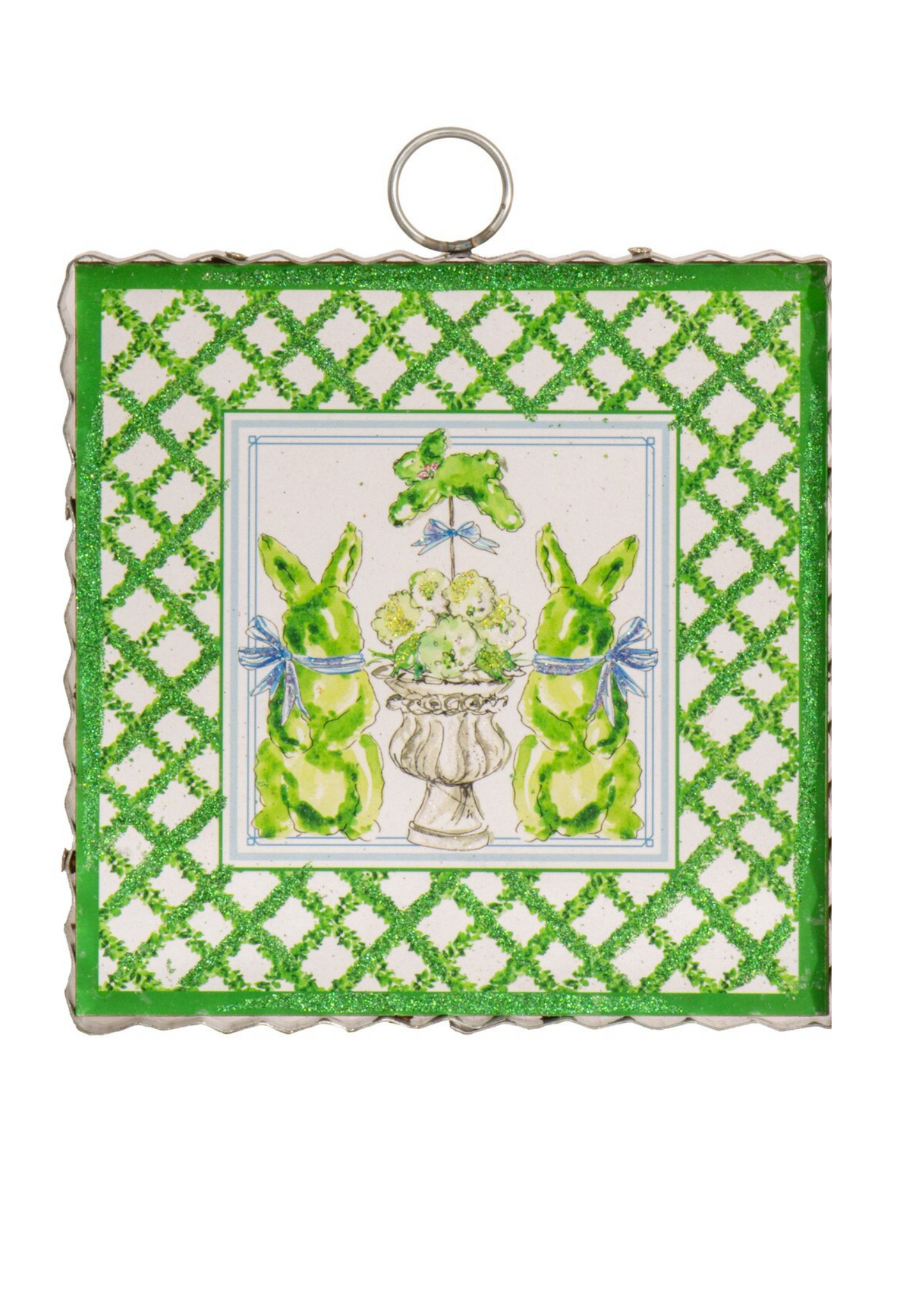 MINI BECK'S BOXWOOD BUNNIES