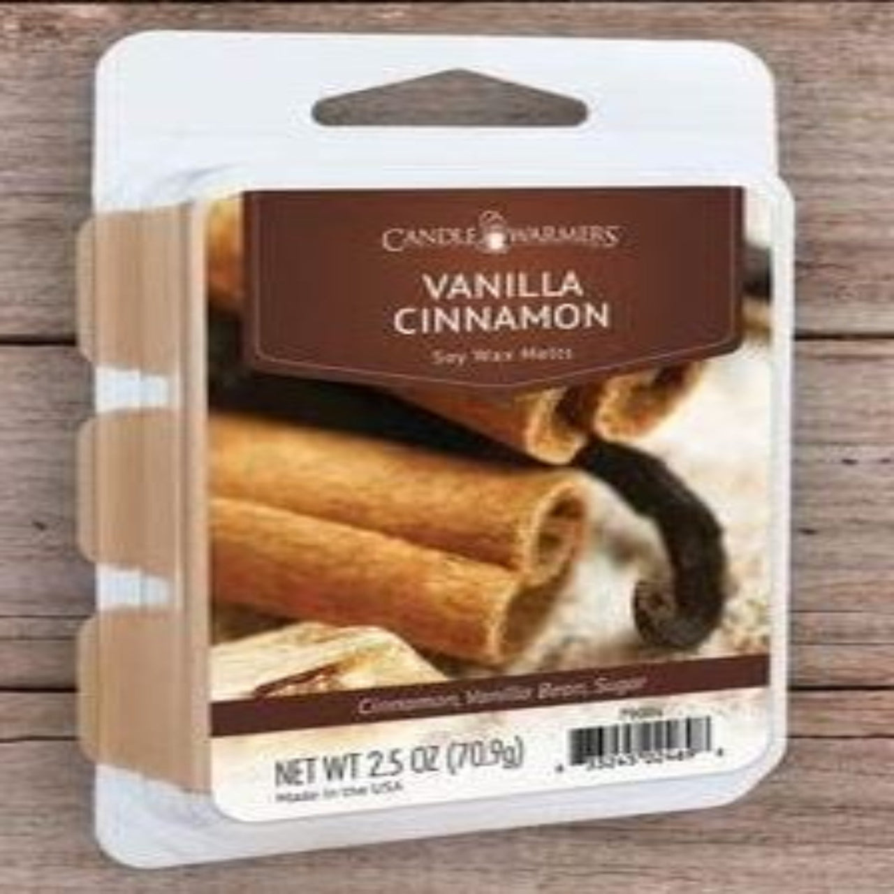 VANILLA CINNAMON SOY BLEND WAX MELTS
