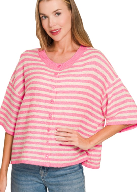 JERICA SWEATER - CANDY PINK