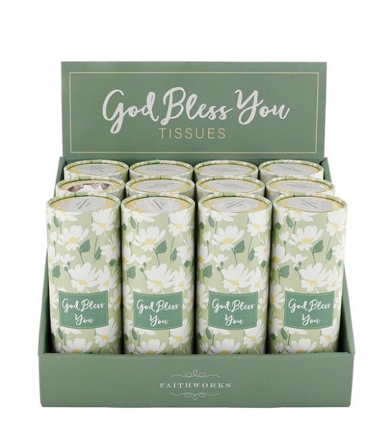 TISSUE DISPLAY - GREEN