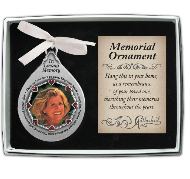 MEMORIAL PHOTO ORNAMENT