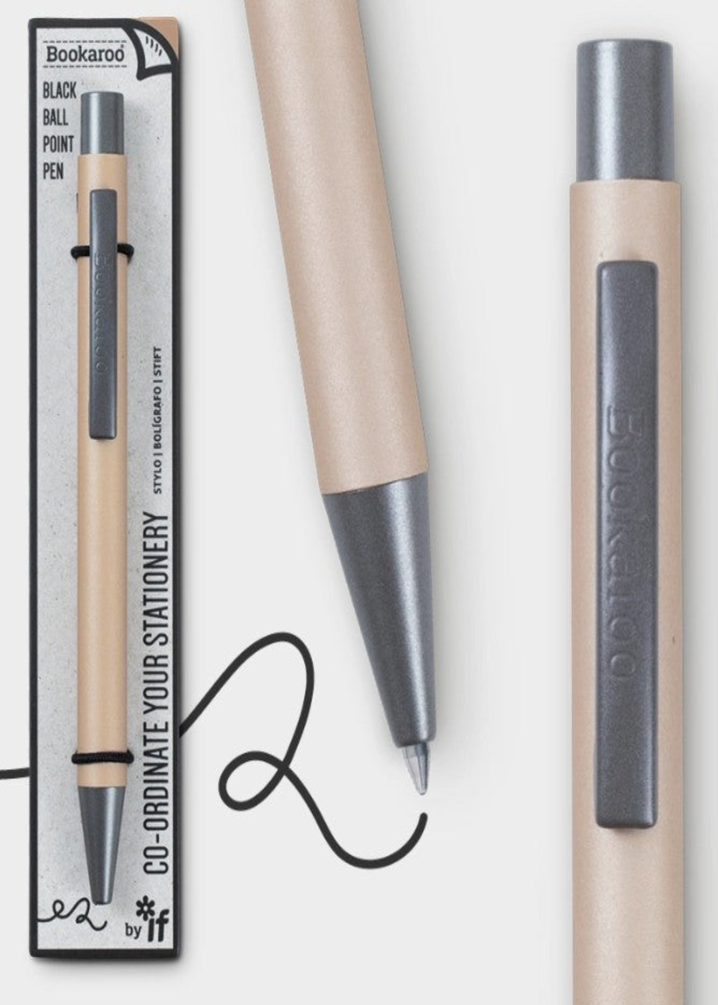 BOOKAROO PEN - GOLD