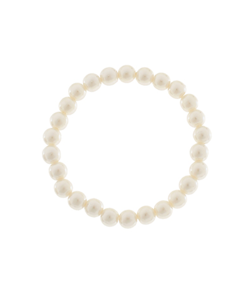 8MM PEARL BRACELET-CREAM