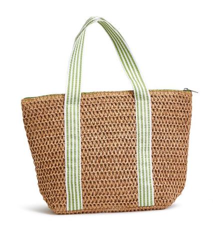 WOVEN THERMAL LUNCH TOTES