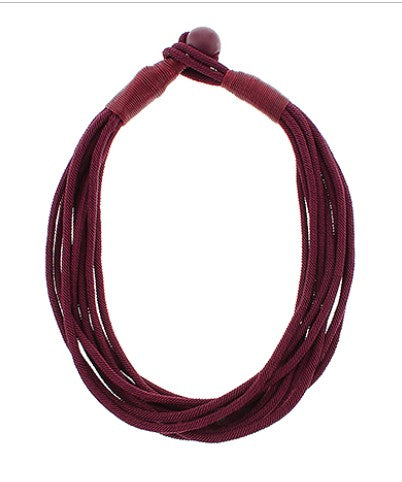 WINE ROPE NECKLACE