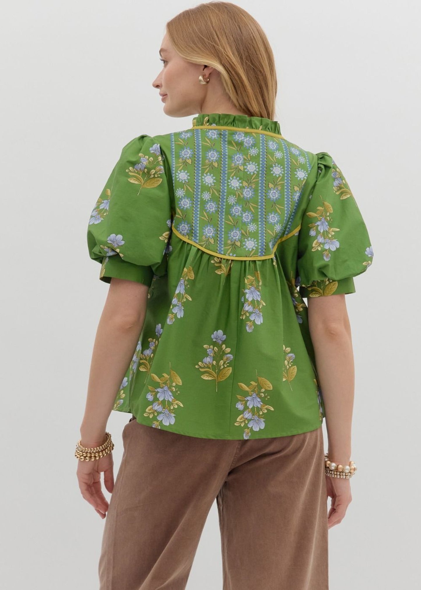 EVERLEIGH TOP - GREEN