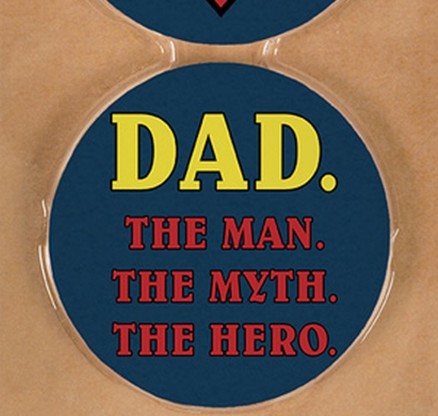 CAR COASTERS - DAD