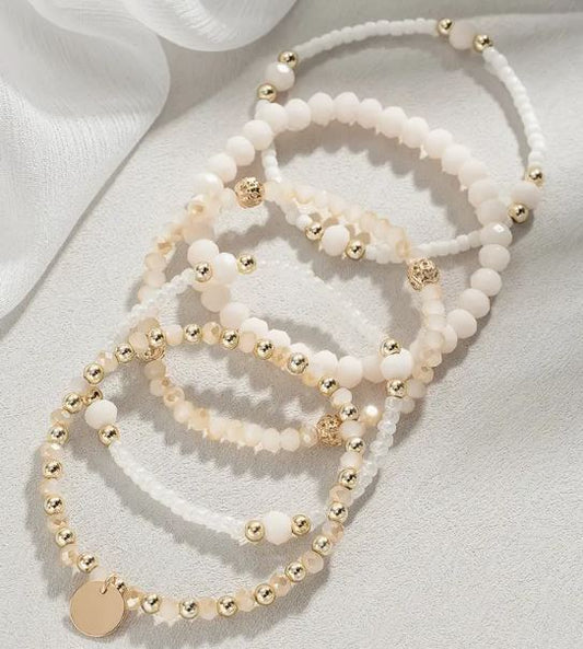 5 PIECE ELEGANT STYLE BRACELET SET