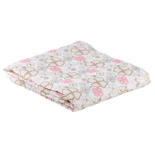 SWADDLE BLANKET-P POSIES