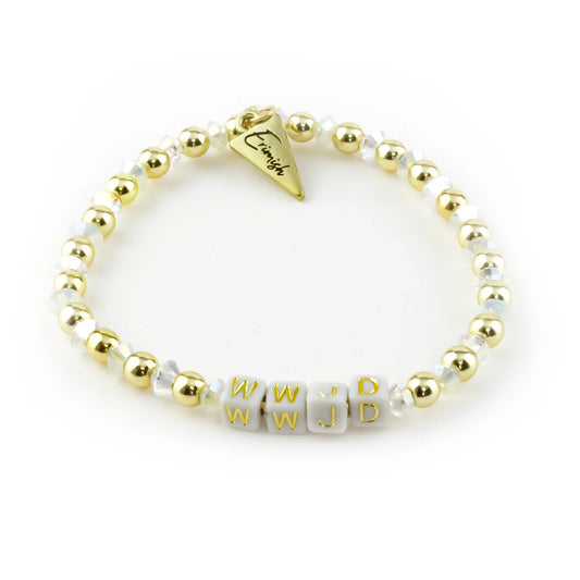 WWJD Gold Bracelet