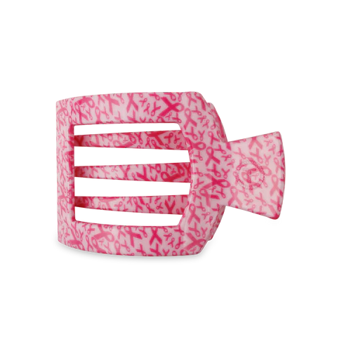 TELETIES Flat Square Hair Clip - Unbreakable Hair Accessory for Laying Back, Yoga, and Thick Hair
