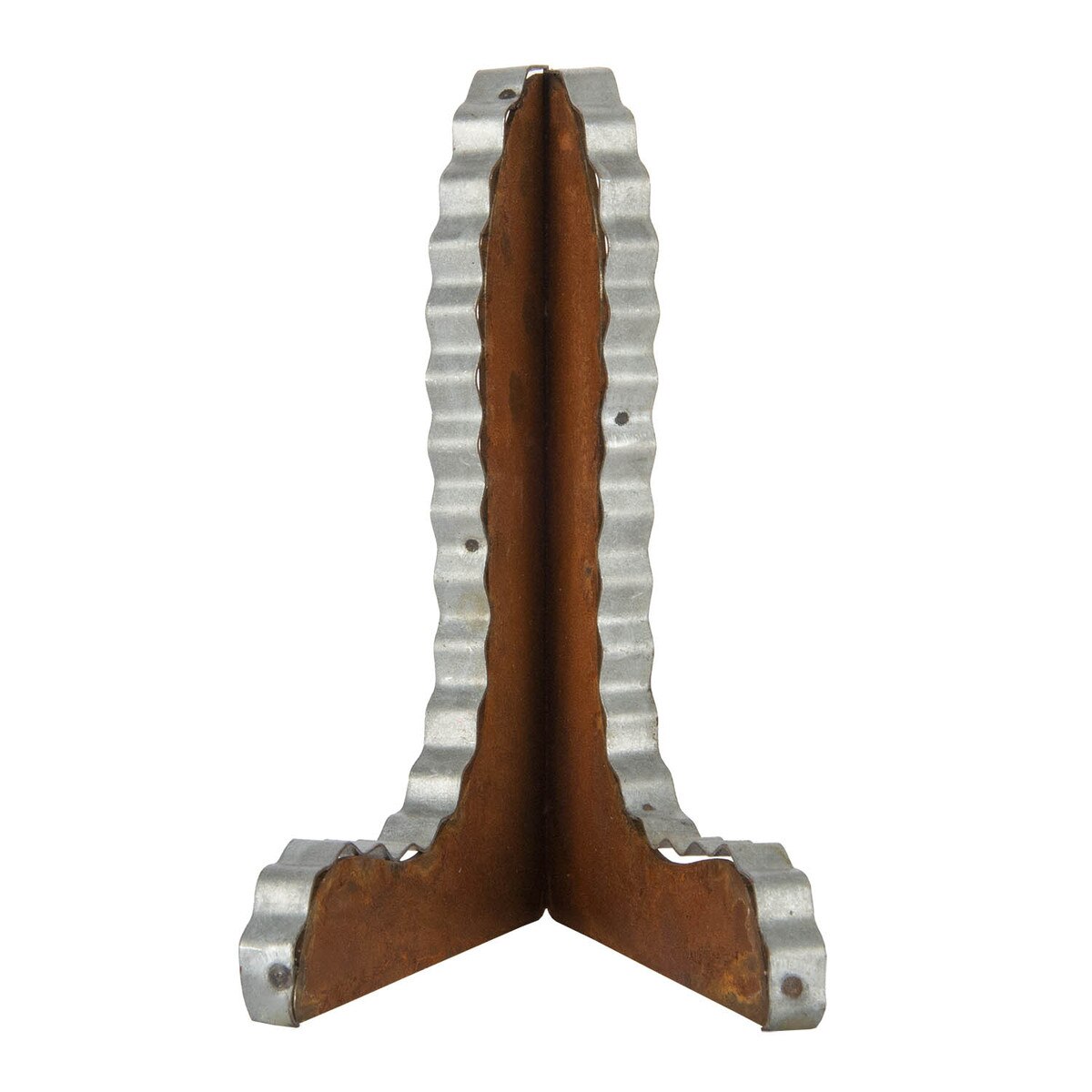 Galvanized/Rust Easel Mini