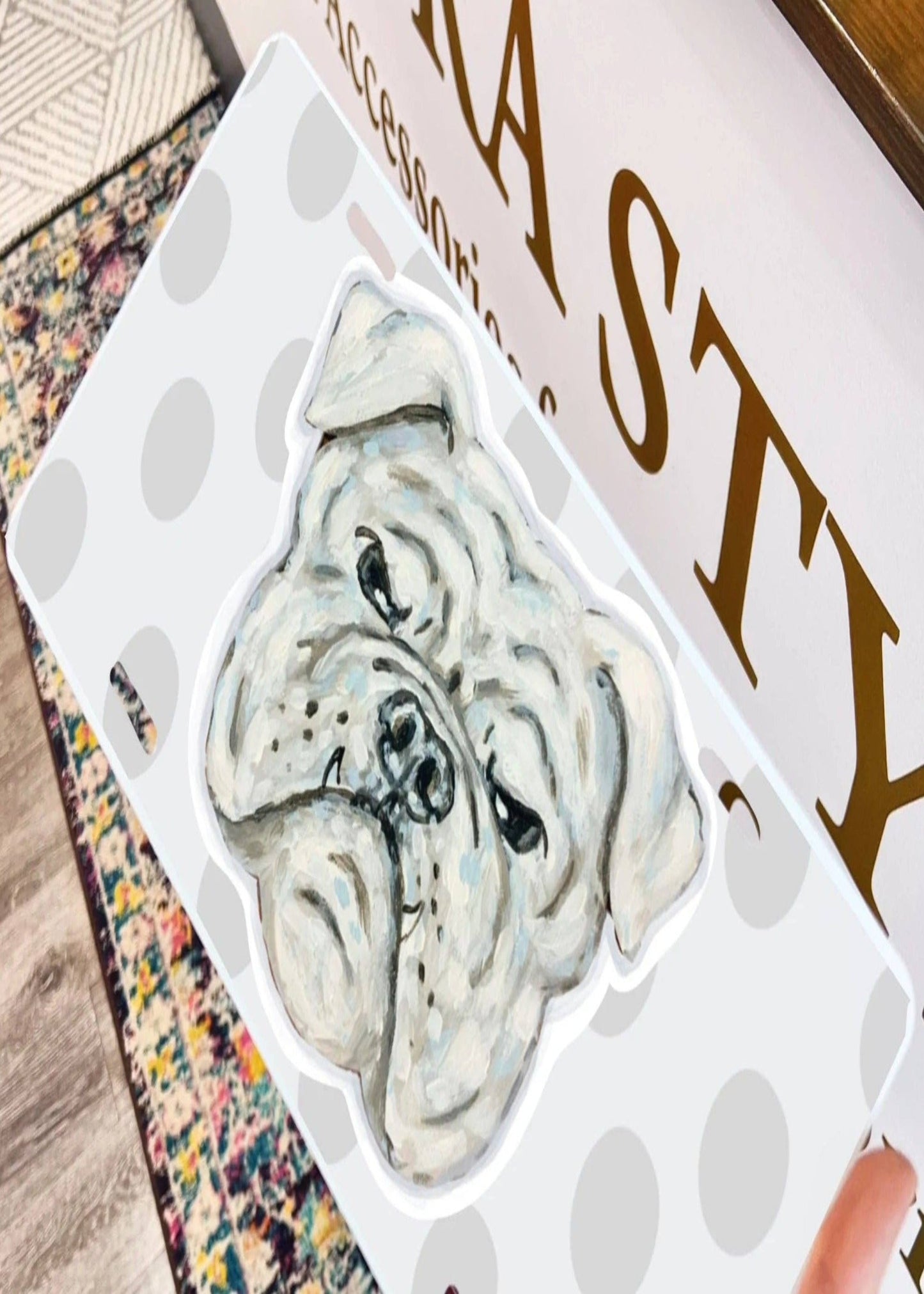 Bulldog License Plate