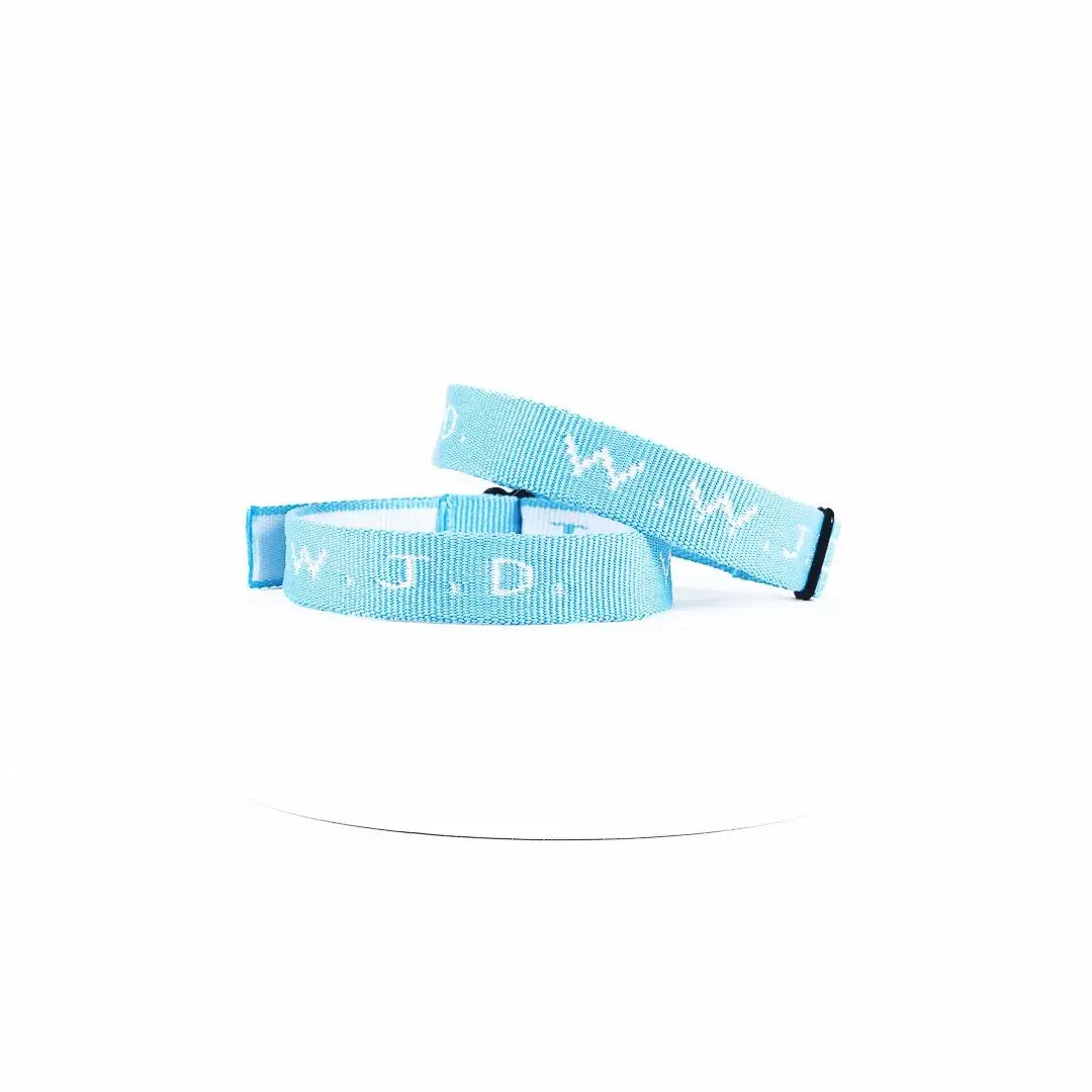 Bracelet - Assorted Light Colors - WWJD