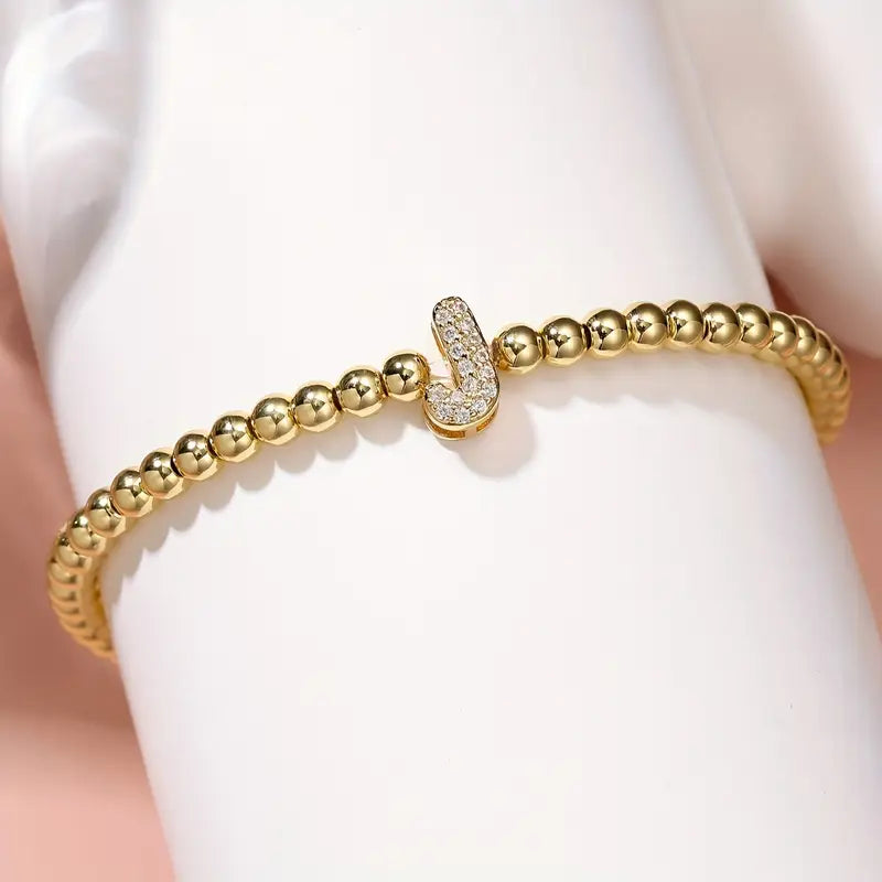 PERSONALIZED LETTER BRACELET