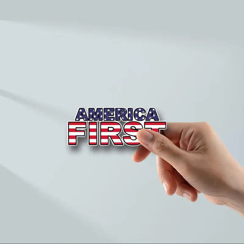 AMERICA FIRST STICKER