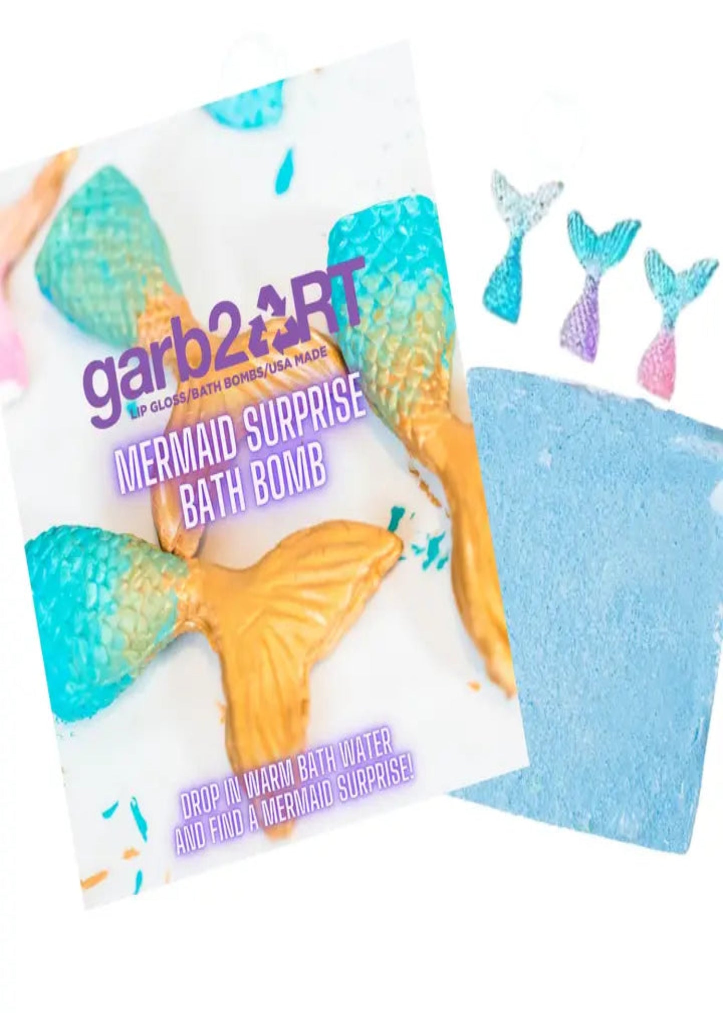 SURPRISE BATH BOMB : MERMAID